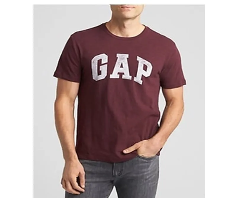 Camiseta GAP Logo Manga Curta Masculina 