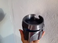 Suporte Alexa Echo Dot 3ª E 4ª Geração Capacete Mandalorian - Foto 4