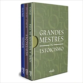 BOX GRANDES MESTRES DO ESTOICISMO: EDIÇAO ESPECIAL COM POSTAIS E MARCADORES (PRODUTO NOVO)