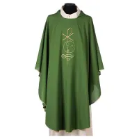 Kit 4 Casulas Bordado Cruz 4 - Foto 3