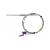 SENSOR TERMOPAR PT100 PONTA 50MM CABO 2 METROS - Foto 2