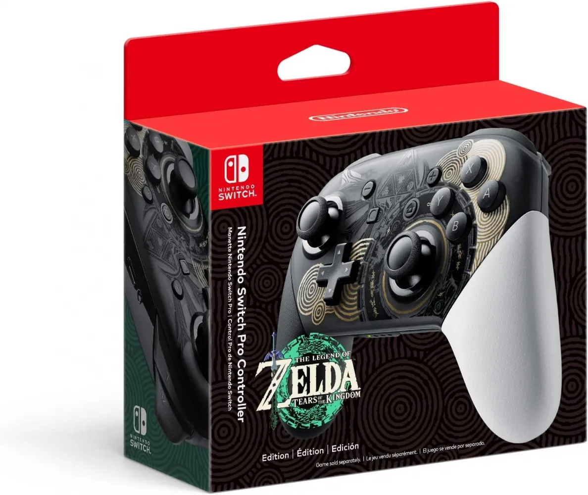 Nintendo Switch Pro Controller - The Legend of Zelda: Tears of the Kingdom Edition (Jap)