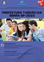 Apostila Prefeitura Taboão da Serra SP Técnico Enfermagem 2023