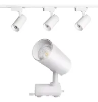 Spot trilho Led 10w Branco - Foto 5