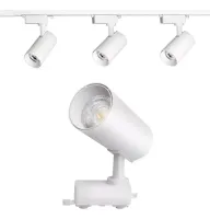 Spot trilho Led 12w Branco - Foto 5