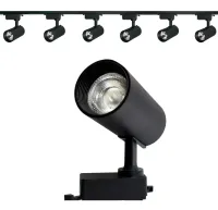 Trilho eletrificado com 6 Spot trilho Led  - Foto 2