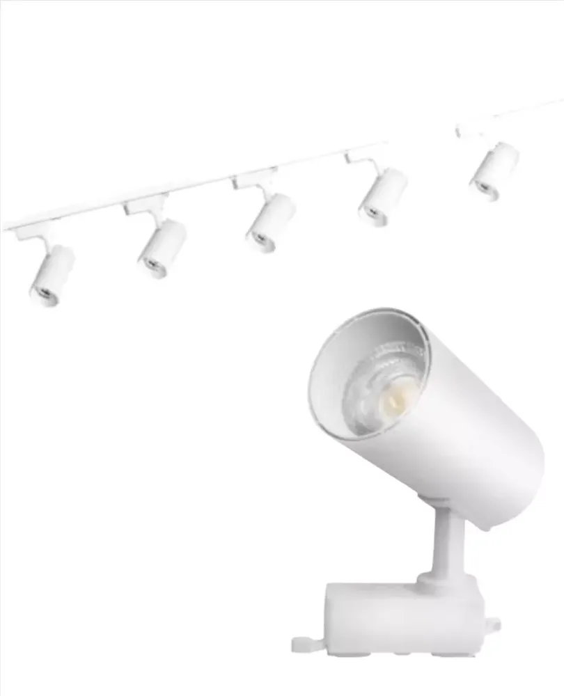 Trilho eletrificado com 5 Spot trilho Led  Imagem
