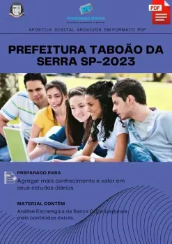 Apostila Prefeitura Taboão da Serra SP Médico Psiquiatra 2023
