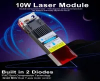 DIODO (CANHÃO) LASER 10W PARA M10W COM FONTE - Foto 3