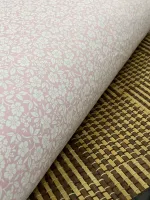   TECIDO TRICOLINE FLORAL ROSABB