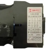 15654 - CONTATOR DE SEGURANÇA 25A NA 24VCC CC - CJX2-Z25-24VCC - Foto 2