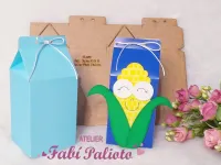 G1.352  Gabarito de Moldes em MDF Caixa Milk Média