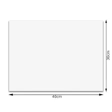 Azulejo para Sublimação 30x40 de Cerâmica Branco Brilho Resinado Premium