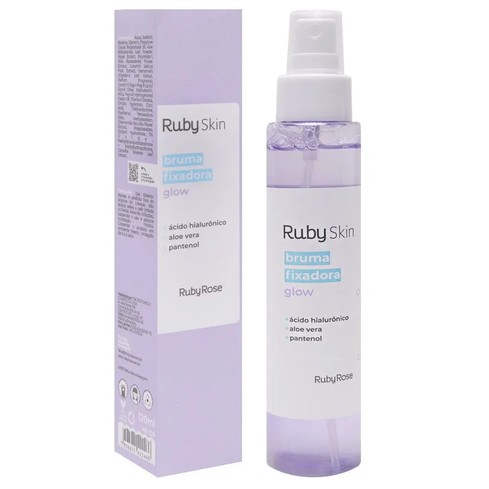 Bruma fixadora soft matte basics Ruby Rose 120ml 
