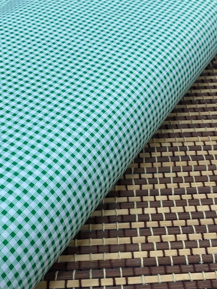    TECIDO TRICOLINE XADREX Verde Imagem