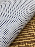 TECIDO TRICOLINE XADREX marinho