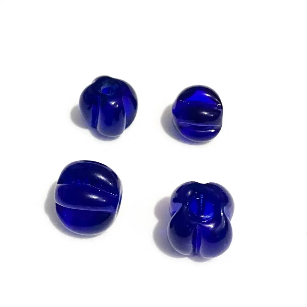 Firma de murano Pitanga Azul Escura Imagem