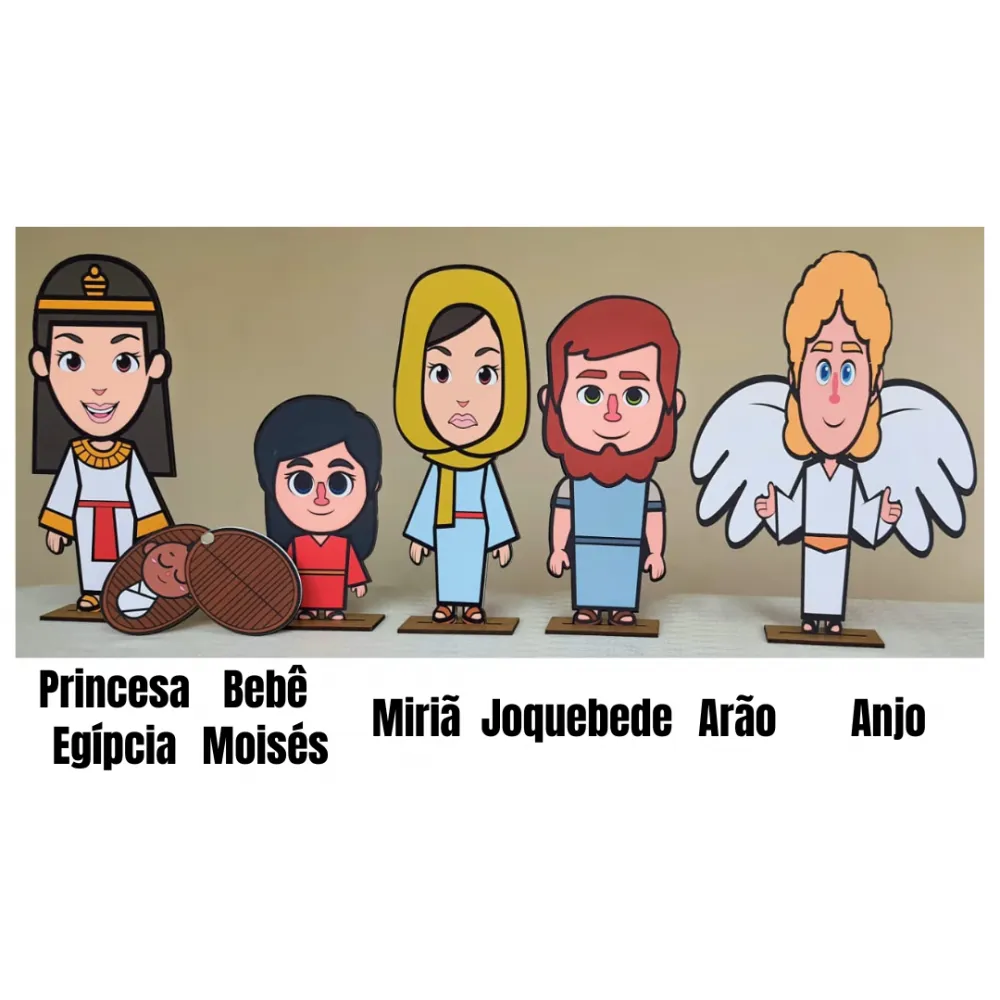 3º Lição Rol - Setembro - Bebê Moisés