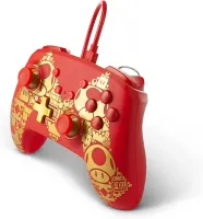 Controle com fio Power A - Mario Gold M - Nintendo Switch - Foto 4