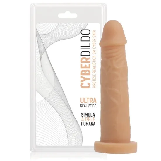 Pênis em CyberSkin Venus 17 x 3,5cm Articulado - CYB036A