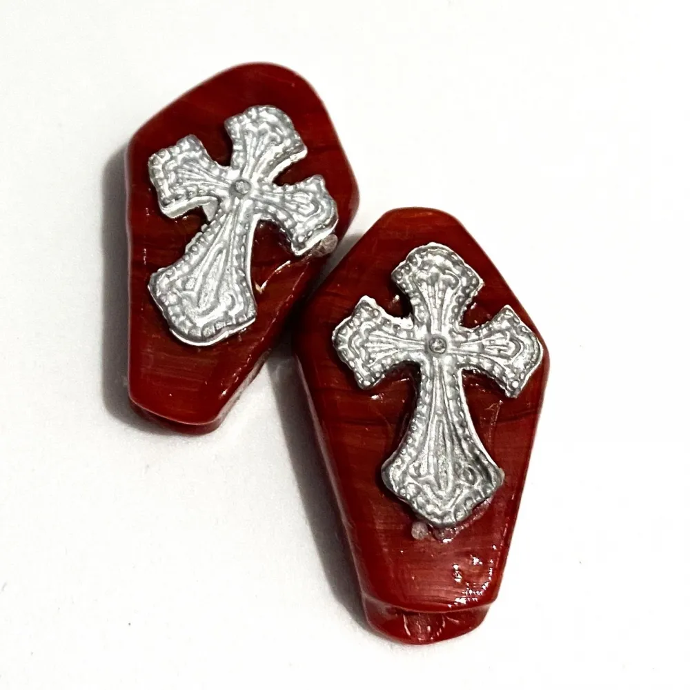 Firma de murano Caixão Vermelho Imagem