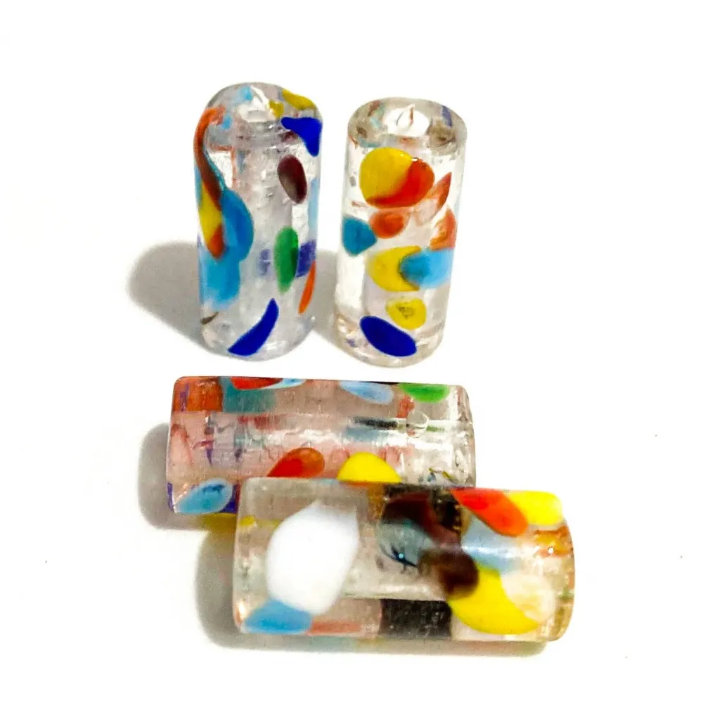 Firma de murano Transparente Colorida Imagem