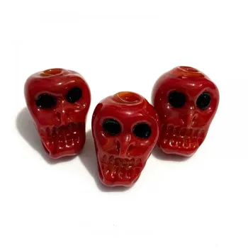 Firma de murano Caveira Vermelha