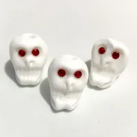 Firma de murano Caveira Branca