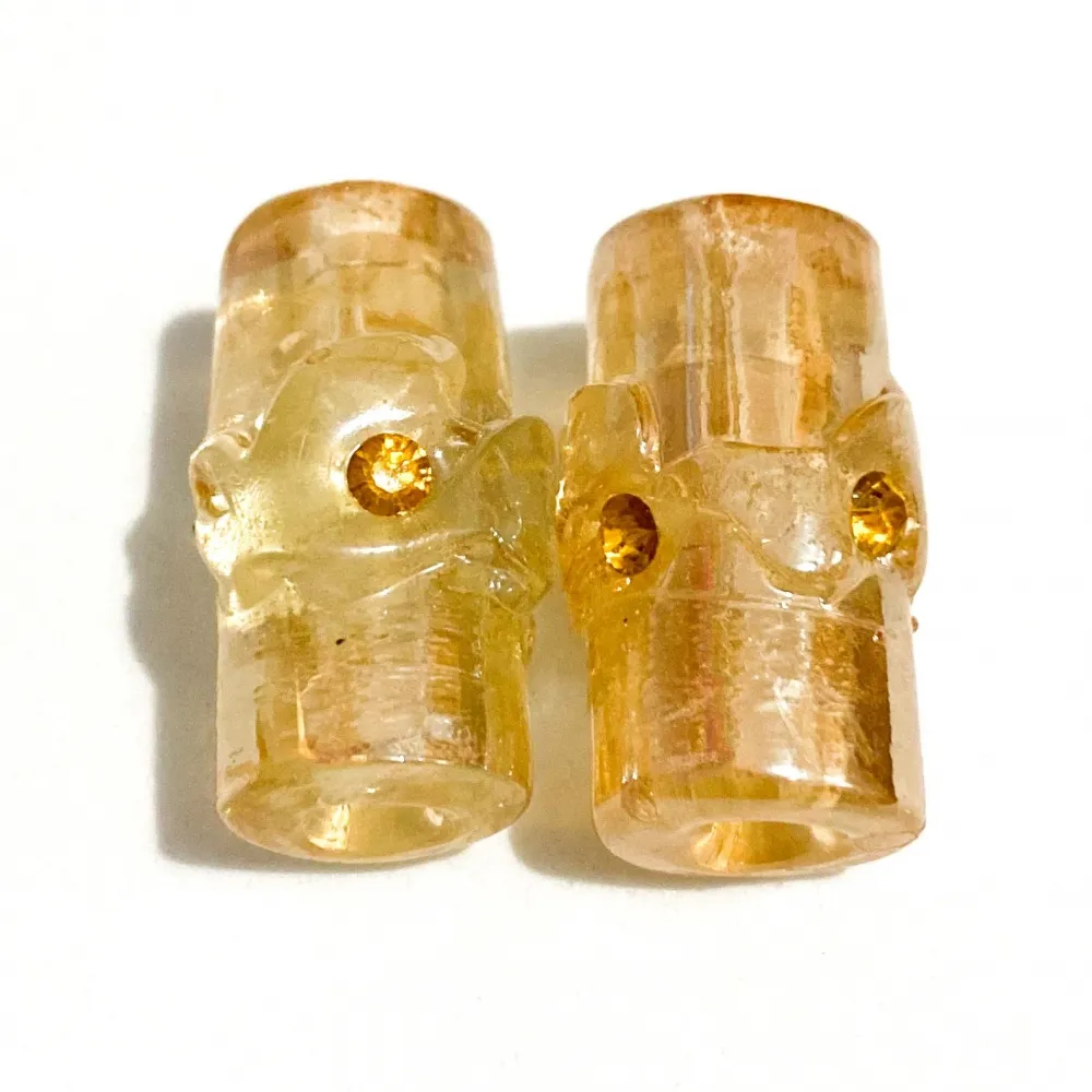 Firma de murano Strass G Citrino Imagem