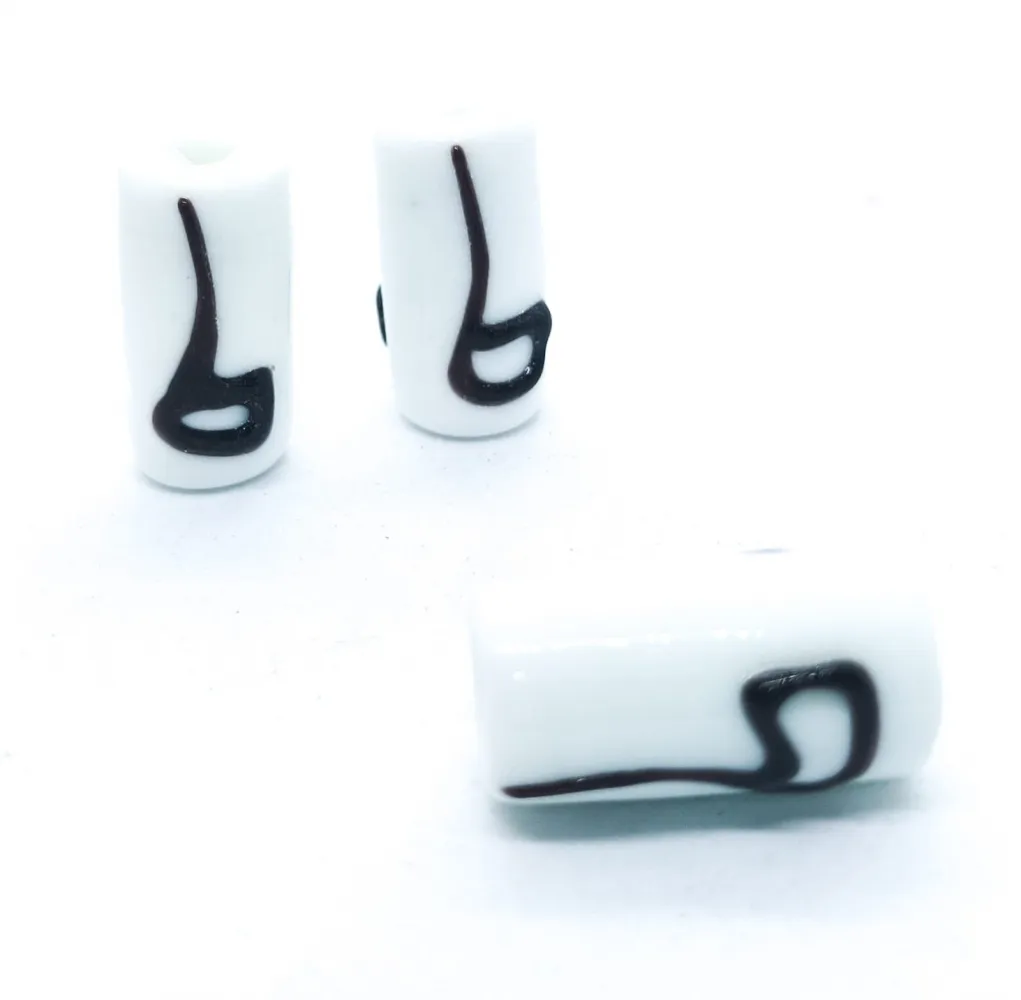 Firma de murano Branca Cachimbo Imagem