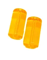  Firma Lisa Importada Laranja Transparente