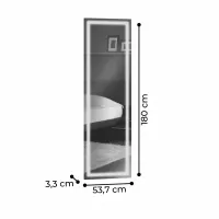 Quadro de Espelho Lyon 180 com LED - Foto 3