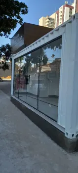 Container Stand de vendas e Plantão de vendas para empreendimentos imobiliarios 