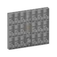 Caixa de Luz  para 12 Relogios PADRAO ENEL - KIT COMPLETO PADRÃO ELETROPAULO PARA 12 MEDIDORES BIFÁSICO (POLICARBONATO) COM CABO 50MM