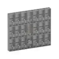 Caixa de Luz  para 22 Relogios PADRAO ENEL - KIT COMPLETO PADRÃO ELETROPAULO PARA 22 MEDIDORES BIFÁSICO (POLICARBONATO) COM CABO 50MM