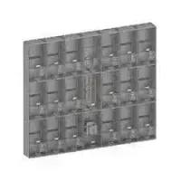 Caixa de Luz  para 24 Relogios PADRAO ENEL - KIT COMPLETO PADRÃO ELETROPAULO PARA 24 MEDIDORES BIFÁSICO (POLICARBONATO) COM CABO 50MM