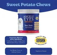 Angels Eyes Lágrima Ácida Natural Soft Chews Sweet Potato 240g EUA + Frete Grátis - Foto 5