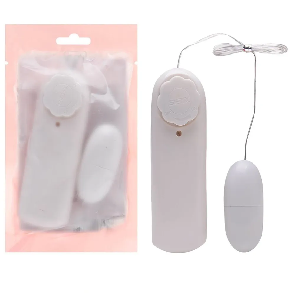 CÁPSULA VIBRATÓRIA  -  ESTIMULADOR DE CLITÓRIS  - COR BRANCA                                     LIBYSEXSHOP