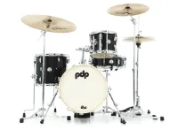 Bateria PDP New Yorker Shell Pack 4 Peças cor Black Onyx Sparkle