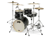 Bateria PDP New Yorker Shell Pack 4 Peças cor Black Onyx Sparkle - Foto 2