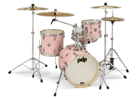 Bateria PDP New Yorker Shell Pack 4 Peças cor Pale Rose - Foto 3