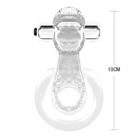 Anel Peniano com Língua e Vibrador 7 Velocidades - CHI009 - Foto 2