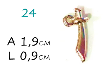 Pingente Espada P - Foto 2