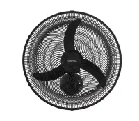 Ventilador de Parede Preto 50cm New Plástico 130W Ventisol 220V