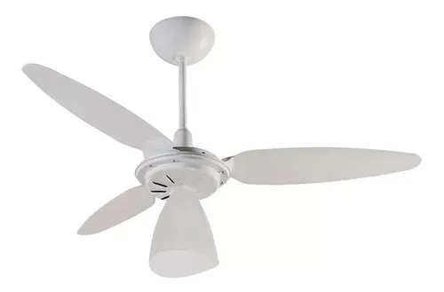 Ventilador de teto Ventisol Wind Light branco com 3 pás de plástico, 960 mm de diâmetro Imagem