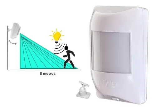 Sensor de Presença de Parede lente plana