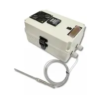 CONTROLADOR TEMPERATURA EM CAIXA MONTADA E SENSOR K 600 GRAUS - Foto 2