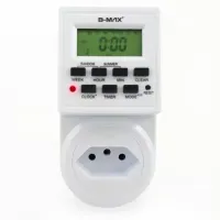 Timer Digital Bivolt Temporizador 20 Eventos Liga E Desliga