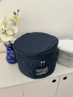 Kit Organizadores de Pratos - Sarja Marinho - Foto 3