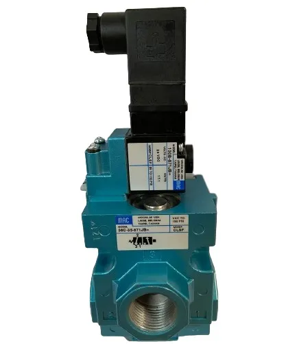 8153 - VALVULA MAC 56C-35-87 1JB-24 V - PILOTO EXTERNO Imagem